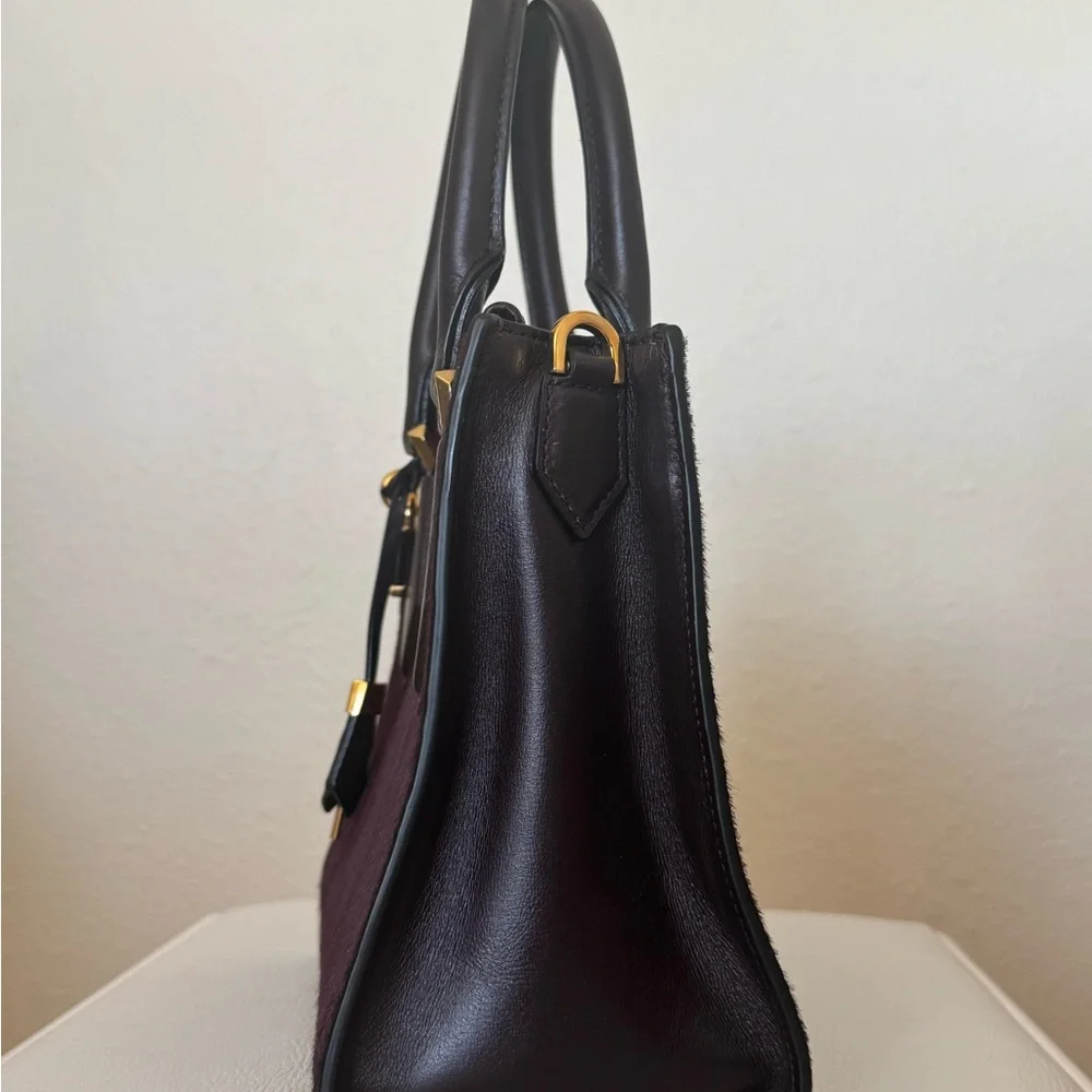 RARE Michael Kors Collection Ponyhair Casey Satchel (small) - Picture 2 of 11